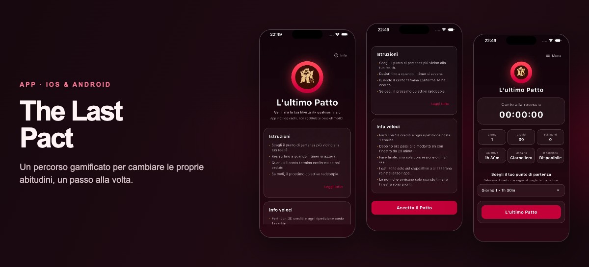 Schermate dell’app The Last Pact